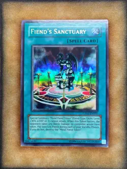 Yugioh Fiend's Sanctuary CP05-EN001 Ultra Rare NM - Image 1