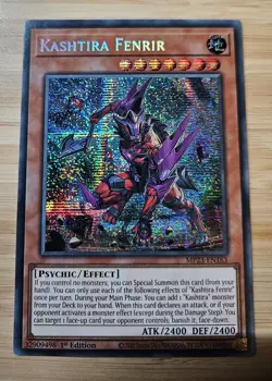 YUGIOH: X2 KASHTIRA FENRIR | Primatic Secret Rare | 1st Edition | MP23-EN163 - Image 2