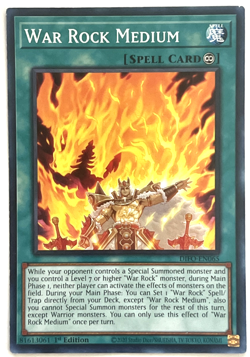 YuGiOh! - War Rock Medium - DIFO-EN065 - 1st Edition - Common - Image 1