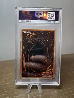 YUGIOH 1st Edition Pharaoh's Servant BUSTER BLADER PSV-050 Ultra Rare PSA 7 NM - Image 2