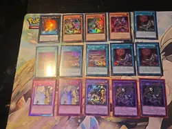 YUGIOH TCG | 20 Card Mixed Modern Yugioh HOLO Lot LP-NM - Image 1