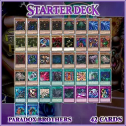 GATE GUARDIAN PARADOX BROTHERS STARTER DECK 42 | Sanga Duelist Kingdom YuGiOh - Image 2