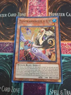 Yugioh Floowandereeze & Stri MP22-EN196 Super Rare 1st Edition Near Mint - Image 1