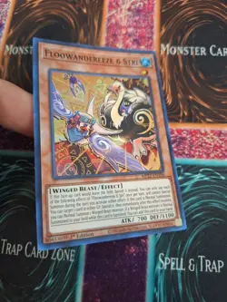 Yugioh Floowandereeze & Stri MP22-EN196 Super Rare 1st Edition Near Mint - Image 2