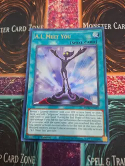 Yugioh A.I. Meet You MP22-EN095 Ultra Rare 1st Edition Near Mint - Image 1