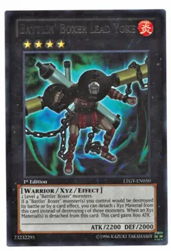 YUGIOH Battlin' Boxer Warrior Deck Complete 41 - Cards - Image 1