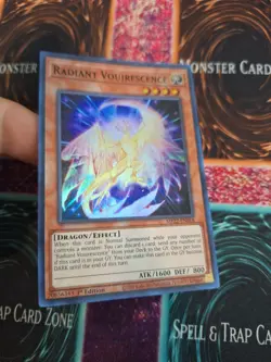 Yugioh Radiant Vouirescence MP22-EN018 Super Rare 1st Edition Near Mint - Image 2
