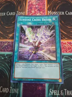 Yugioh Sunvine Cross Breed MP22-EN116 Super Rare 1st Edition Near Mint - Image 1