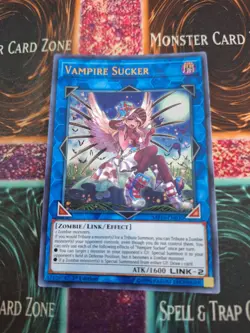 Yugioh Vampire Sucker MP19-EN030 Ultra Rare 1st Edition Near Mint - Image 1