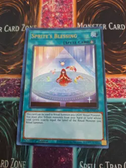 Yugioh Sprite's Blessing MP22-EN252 Ultra Rare 1st Edition Near Mint - Image 1