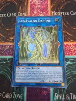 Yugioh Sunavalon Daphne MP22-EN114 Super Rare 1st Edition Near Mint - Image 1