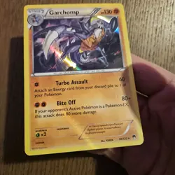 Pokemon Card TCG Garchomp xy Breakpoint 70/122 Holo Rare NM 2016 HOLO BLEED - Image 2