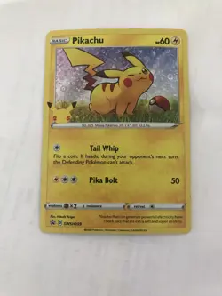 Pokemon Pikachu General Mills 25th Anniversary Stamped Holo Foil Promo Card MINT - Image 2