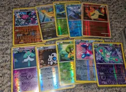 Pokemon Card Lot Mixed Basic Rare Holo Foil Sun & Moon 2010-2016 Jumbo Promo - Image 5