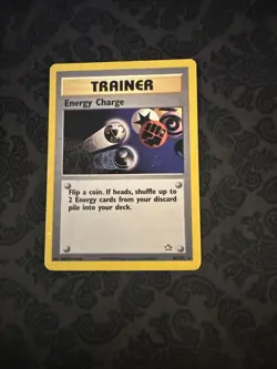 Energy Charge 85/111 - Pokemon TCG Neo Genesis Unlimited Rare Card WOTC - Image 1