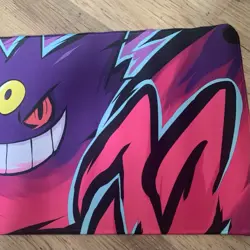 Mega Gengar Rubber Playmat Play Mat For Tcg Trading Card Game Cards Pad Gaming - Image 3