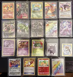 Pokemon Lot of 19 Cards Evolutions Charizard Umbreon EX Fates Collide & More! - Image 2