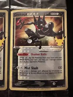 Pokemon Celebrations Greninja Gold Star X4 SWSH144 2 Sealed & 2 Open (4 Cards) - Image 3