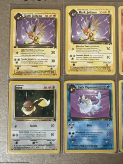 Vintage Pokemon Card Lot Pokemon TCG Eeveelutions Pokemon Tcg - Image 1
