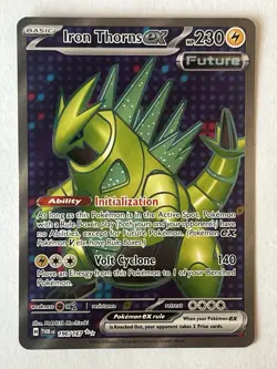 Iron Thorns EX 196/167 Twilight Masquerade Holo Ultra Rare Pokemon Card TCG NM - Image 1
