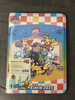 Pokemon World Championships 2025 Anaheim Varsity TCG Card Binder Sealed - Image 1