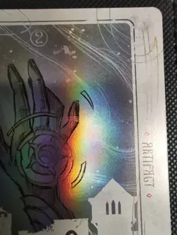 MTG Arcane Signet Rainbow Foil Secret Lair Rovina Cai Card 0820 - Image 3