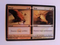MTG English FOIL Magic Card Near Mint WEAR / TEAR from Mystery Booster - Image 1