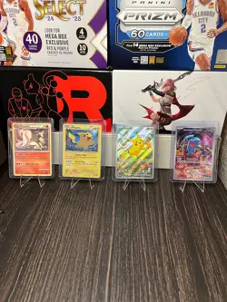 Pokemon Promo Lot (4 Cards) [PIKACHU #88, NINETAILS #17, etc] - Image 1