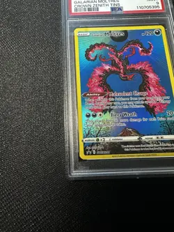 Galarian Moltres SWSH284 SWSH: Sword & Shield Promo Cards Holo PSA 9 - Image 2