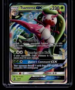 Tsareena GX Holographic SM53 Black Star Promo Sun & Moon Pokemon Card 2017 - Image 1