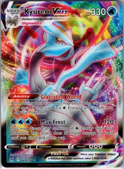 Kyurem Vmax 049/196 Lost Origin NM Full Art Ultra Rare Pokemon Card - Image 1