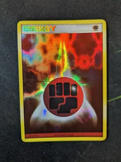 Fighting Energy 2006 League Promo Reverse Holo Foil Pokemon Card MP - Image 1