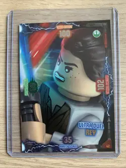 LEGO Star Wars Trading Cards Series 2 - (Shiny) Card No. 42 Ultra Duel Ray - Image 1