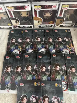 Demon Slayer 3D Trading Card Booster Box CCG TCG 13 Packs - Image 1