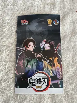 Demon Slayer 3D Trading Card Booster Box CCG TCG 13 Packs - Image 2
