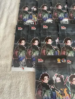 Demon Slayer 3D Trading Card Booster Box CCG TCG 13 Packs - Image 4