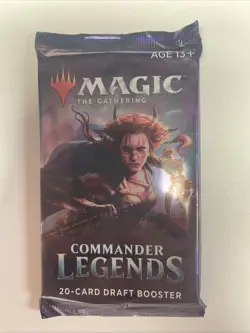 Commander Legends Draft Booster Pack NEW MTG Magic The Gathering Free Shipping - Image 1
