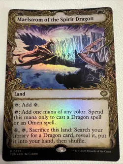 Maelstrom of the Spirit Dragon Showcase (NM Foil) TDM-0326 Rare MTG - Image 1