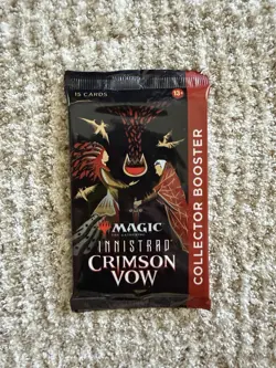 MTG Magic the Gathering: Innistrad: Crimson Vow - Collector Booster Pack Sealed - Image 1
