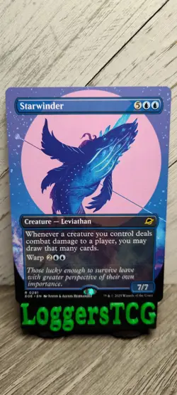 MTG Starwinder BORDERLESS / EOE 0291 R NM - Image 1