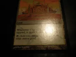 mtg magic city of brass FOIL 8 th edtion ENGLISH NEAR MINT cite d'airain - Image 2
