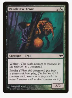 Rendclaw Trow | MTG Eventide | Pauper Aristocrats Persist - Image 1