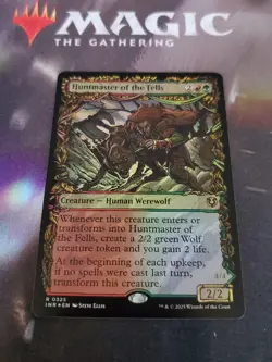 Mtg. Huntmaster of the Fells. Foil Showcase. Innistrad Remastered. Pack Fresh - Image 1