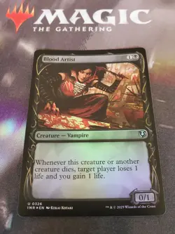 Mtg. Blood Artist. Foil Showcase. Innistrad Remastered. Pack Fresh - Image 1