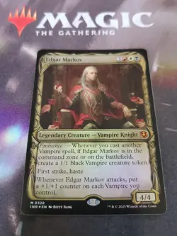 Mtg. Edgar Markov. Foil Showcase. Innistrad Remastered. Pack Fresh - Image 1