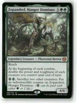 Zopandrel, Hunger Dominus Phyrexian All Will Be One MTG Magic NM. - Image 1