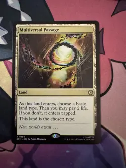 MTG Multiversal Passage NM Marvel Spider man EDH Modern Commander SPM - Image 1
