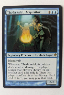 Magic Mtg Worldwake Thada Adel Acquisitor lightly played - Image 1