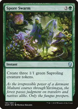 NM Spore Swarm, MTG, Dominaria, Magic the Gathering, 180 - Image 1