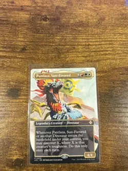 Pantlaza, Sun-Favored (Borderless) Commander: the Lost Caverns of Ixalan Regular - Image 1